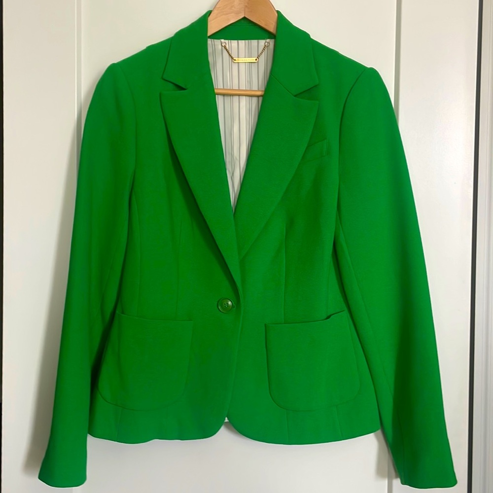 Trina Turk Green Blazer Size 8